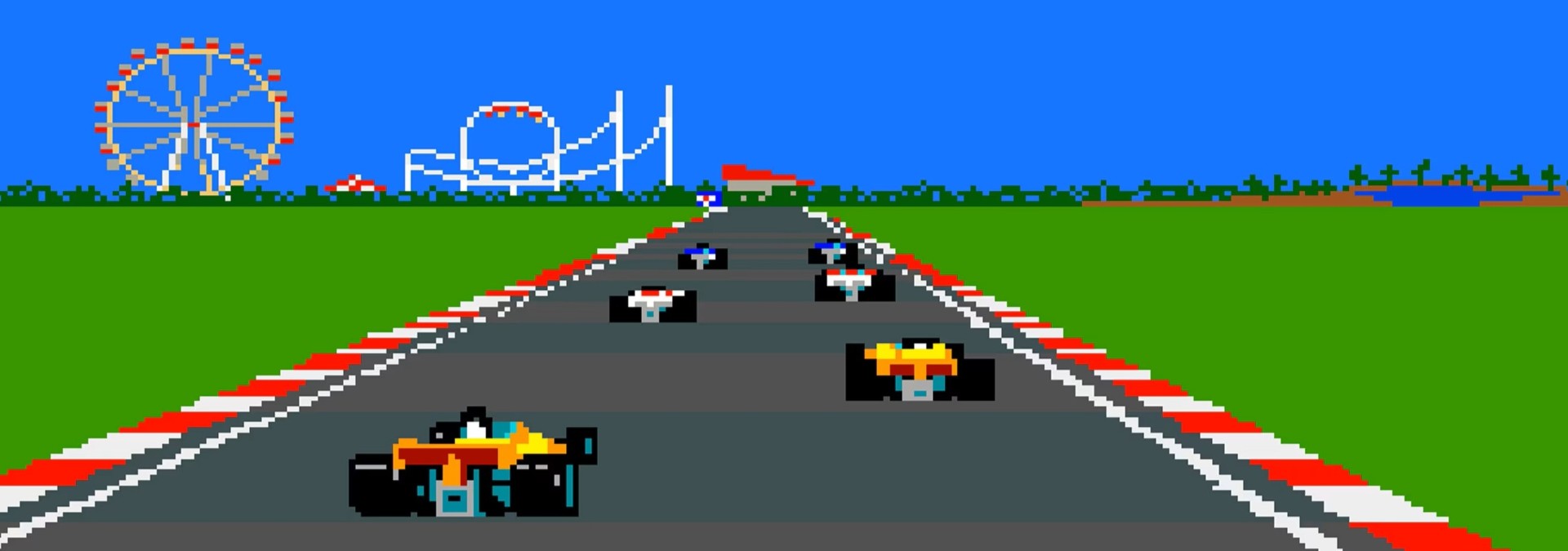 Pole Position video game screen